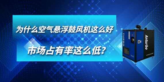 為什么空氣懸浮鼓風機這么好，市場占有率這么低？